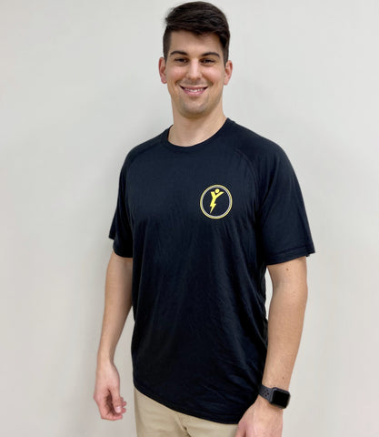 DHF Men's Black T-Shirt