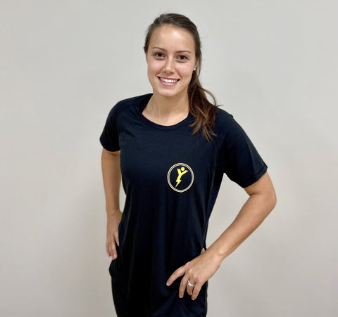 DHF Women's Black T-Shirt