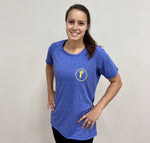 DHF Women's Blue T-Shirt